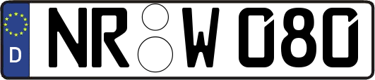 NR-W080