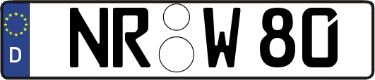 NR-W80