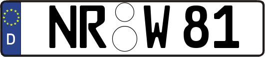 NR-W81