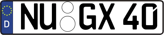 NU-GX40