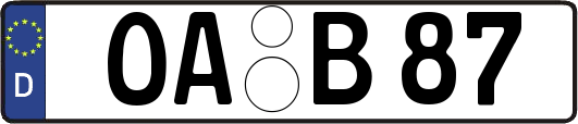 OA-B87