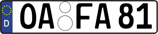 OA-FA81