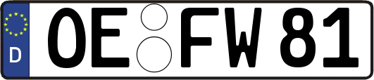 OE-FW81