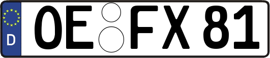 OE-FX81