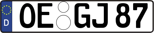 OE-GJ87