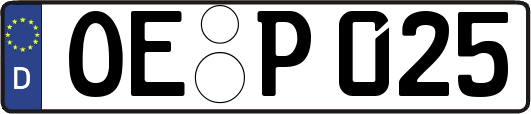 OE-P025