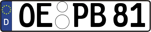 OE-PB81