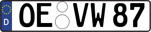 OE-VW87