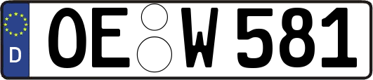 OE-W581