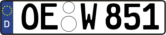 OE-W851