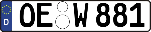 OE-W881