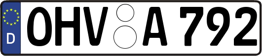 OHV-A792