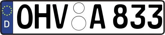 OHV-A833