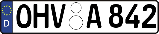 OHV-A842