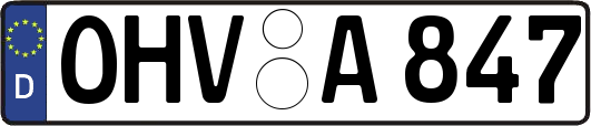 OHV-A847