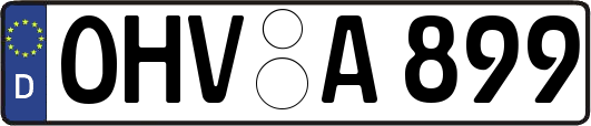 OHV-A899