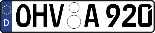 OHV-A920