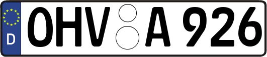 OHV-A926