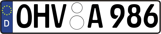 OHV-A986