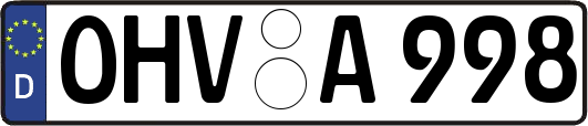 OHV-A998