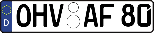 OHV-AF80
