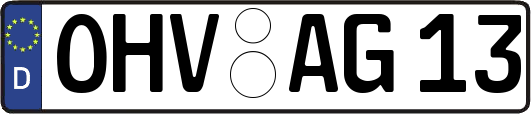 OHV-AG13