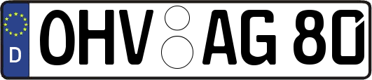 OHV-AG80