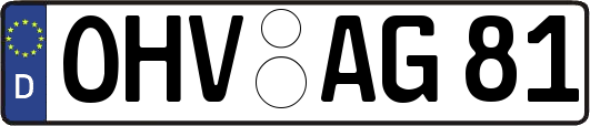 OHV-AG81