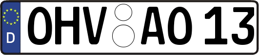 OHV-AO13