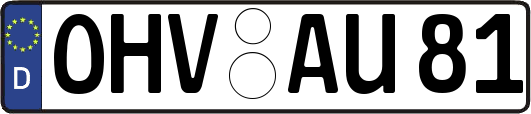 OHV-AU81