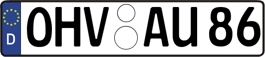 OHV-AU86