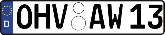 OHV-AW13