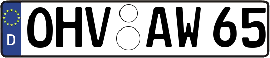 OHV-AW65