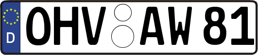 OHV-AW81