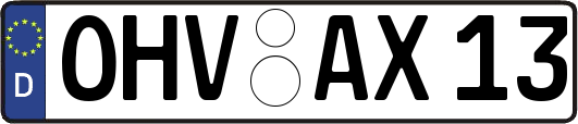 OHV-AX13