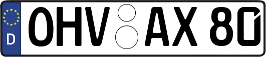OHV-AX80