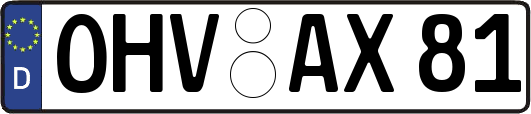 OHV-AX81