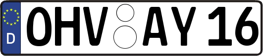 OHV-AY16