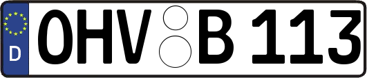 OHV-B113