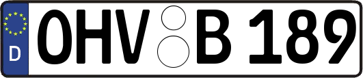 OHV-B189