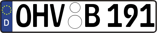 OHV-B191