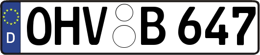 OHV-B647