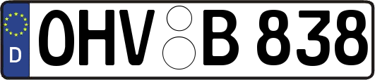 OHV-B838