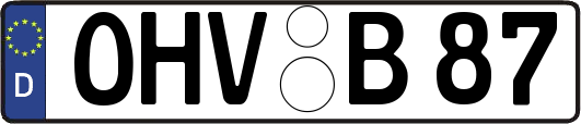 OHV-B87