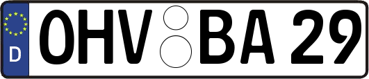 OHV-BA29