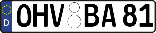OHV-BA81