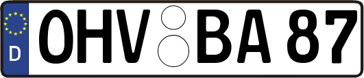 OHV-BA87