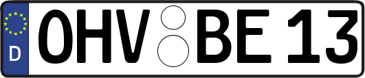 OHV-BE13