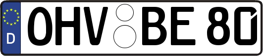 OHV-BE80