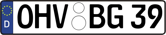 OHV-BG39
